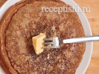 Гречишные блинчики на молоке