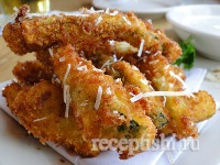 Цукини жареные в панировке