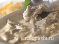 Грибы тушеные, с картошкой