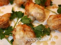 Грибы в пивном кляре