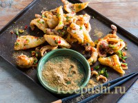 Кальмар с солью и перцем