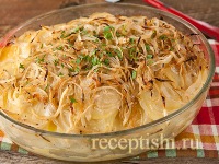 Картофель, запеченный в масле