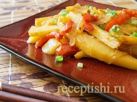 Рецепт Корейский жареный картофель