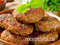 Котлеты из мясного фарша без яиц