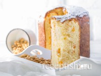 Кулич пасхальный творожный