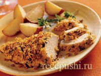 Куриные грудки с хрустящей корочкой, с травами и чесноком