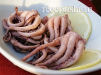 Маринованные кальмары