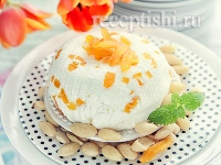 Миндальная пасха с вареными яйцами