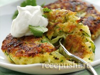 Оладьи кабачковые классические