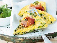 Омлет с кабачками (zucchini frittata)