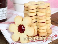 Печенье "Курабье ромашковое"