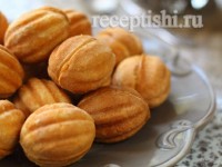 Печенье орешки со сгущенкой