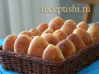 Пирожки печёные с картошкой и грибами