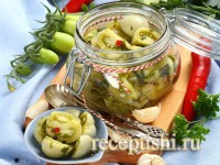 Салат из зеленых помидоров