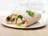 Рецепт Шаурма с курицей по-домашнему