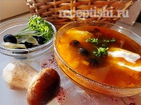 Солянка грибная
