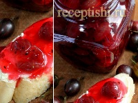 Варенье из крыжовника и красной смородины