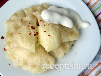 Вареники на кефире с картошкой да на пару