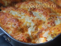 Запеченные в сметане куриные ножки с сыром