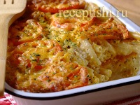 Запеченные макароны с сыром